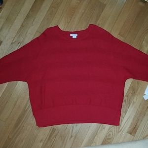 Liz Claiborne Woman red sweater